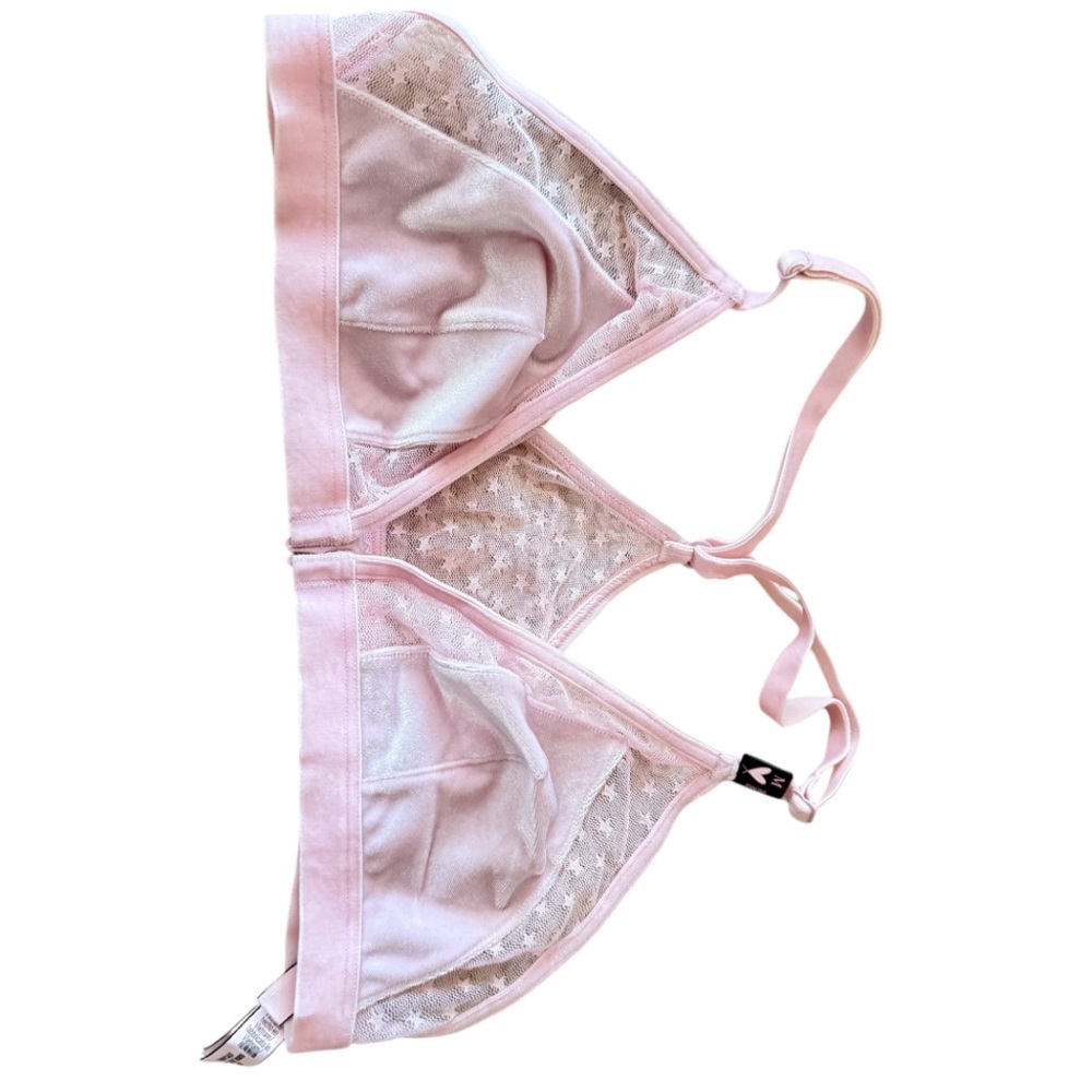 Victoria's Secret Pink Lace Underwire Bralette. NWOT size M